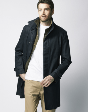 junhashimoto STAND COLLAR COAT