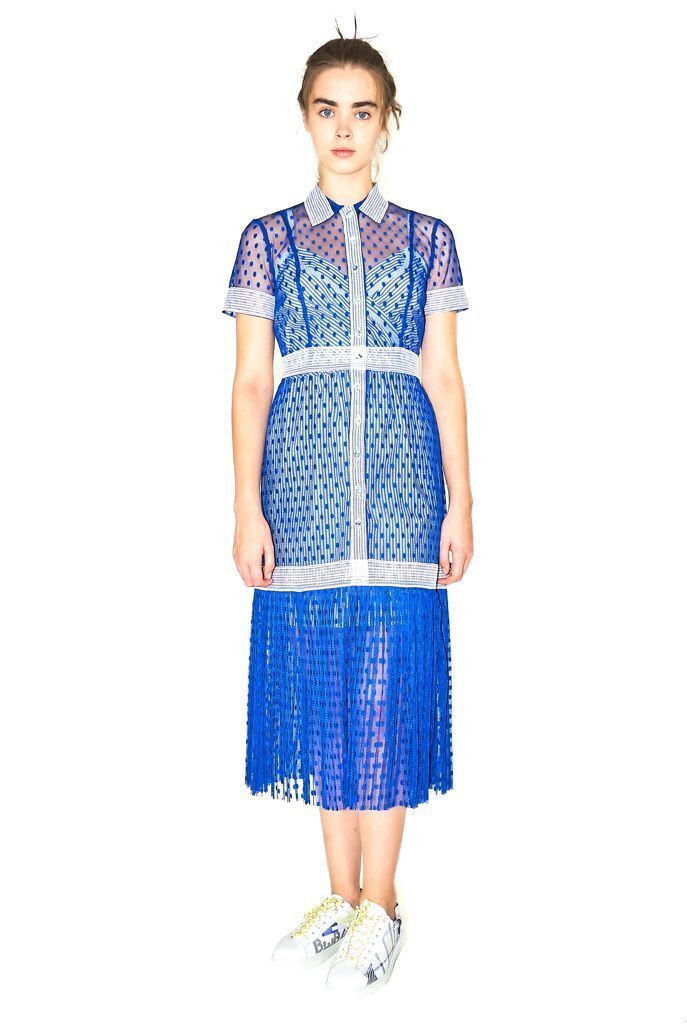 KATTY XIOMARA DOTS DRESS