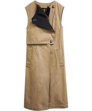 SALT+JAPAN BI-COLOR　TRENCH　GILET