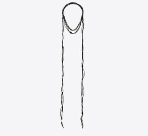 SAINT LAURENT PARIS ウェスタンスタイル スカーフネックレス(メタル)
