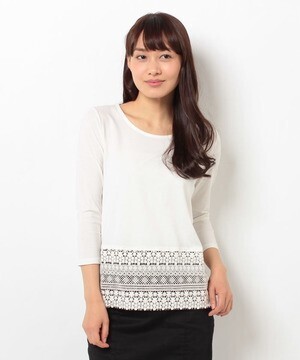 Droite lautreamont レイヤードカットソー