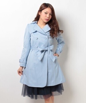 MISCH MASCH カラートレンチコート