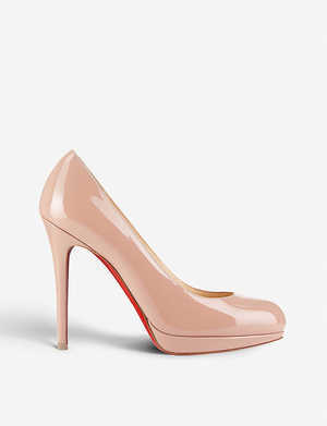 Christian Louboutin New simple pump 120 patent calf