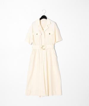 GRACE CONTINENTAL リネンタッチサロペット