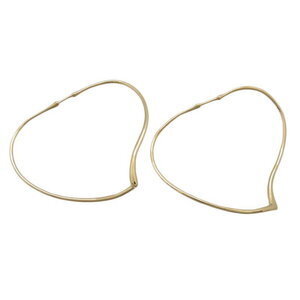 TIFFANY & Co. オープンハート フープピアス