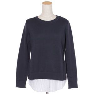 Rouge vif シャツドッキング裏毛カットソー