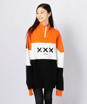 Chica FrontZIp TricoSweat