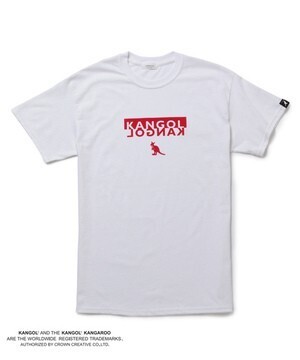 KANGOL ミラーロゴ半袖T