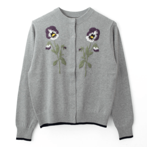 nesessaire Pansy cardigan