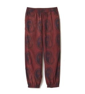 NAISSANCE Organic Dyed Paisley Wide Pants