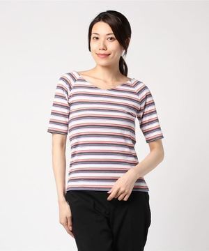 MEW’S REFINED CLOTHES 前後２WAYリブカットソー
