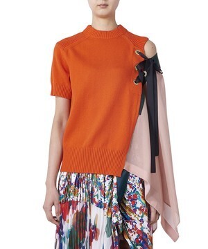 sacai PASTA KNIT PULLOVER