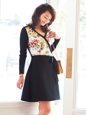 Chesty Chesty e-boutique : Flower Knit Onepiece