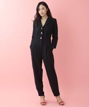 TARA JARMON テーラードカラーオールインワン IMPORTED 【GINZA SIX、オンライン限定】｜イトキン オンラインストア