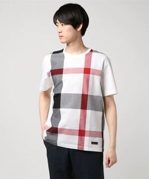 BLACK LABEL CRESTBRIDGE パネルサッカーチェックT