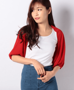 LAPINE BLEUE GALAXYニットボレロ