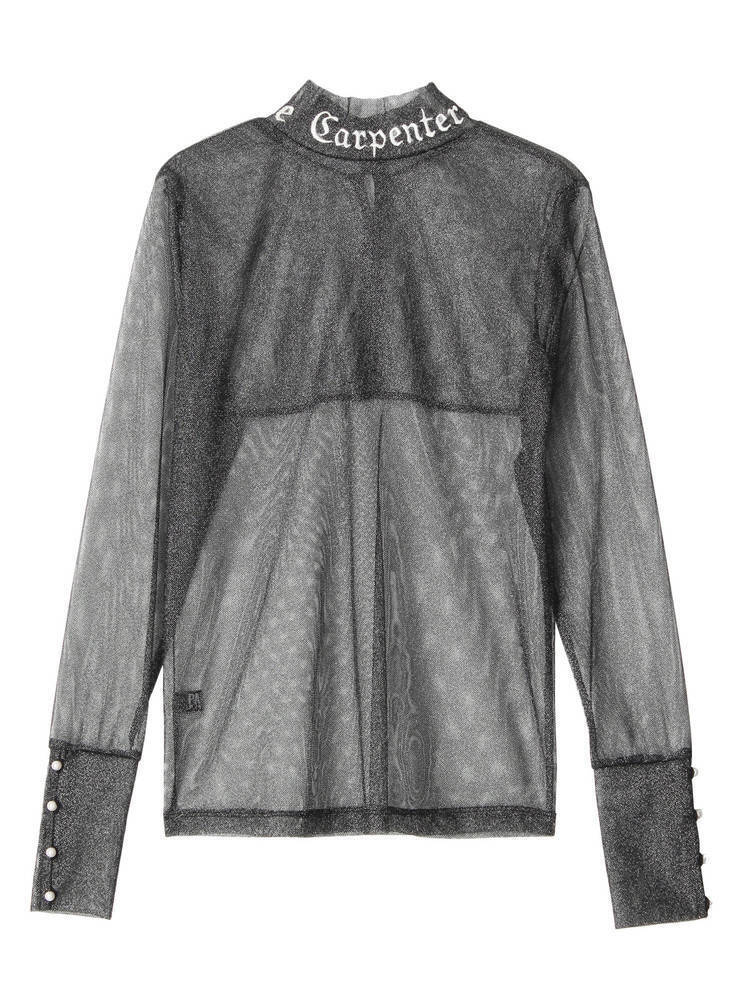 PAMEO POSE Noble Pearle Lame Skin Top