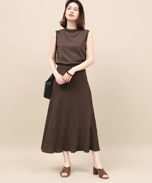 ROPE’ mademoiselle ニットプリーツノースリーブワンピース