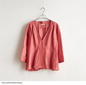 STELLA CIFFON KARL MAYER DOUBLE BLOUSE