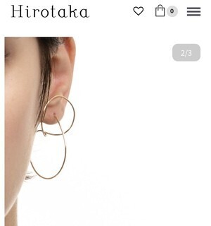 HIROTAKA ピアス