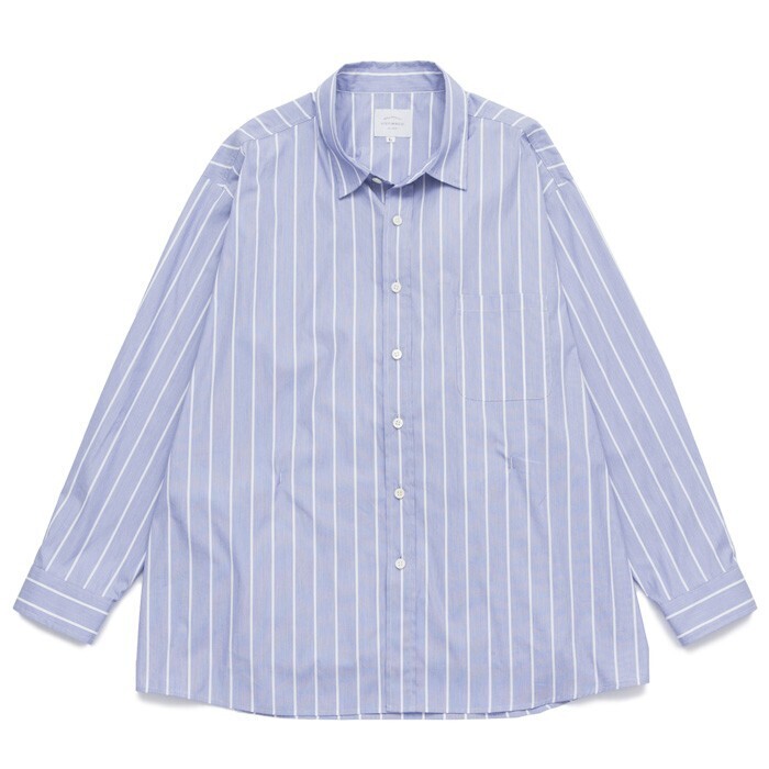 VICTIM&CO. STRIPE BIG SHIRTS