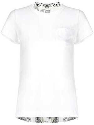 sacai プリント Tシャツ