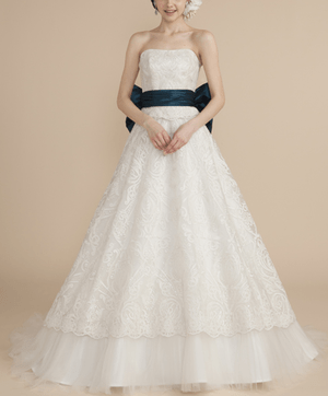 Watabe Wedding Avica-エンブロイダリーレース・ソフトチュール・ジュエリータフタ