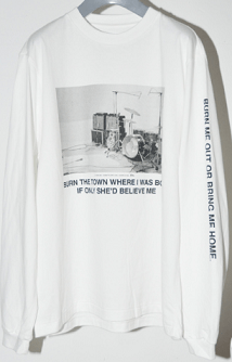 JOHN MASON SMITH 長袖プリントTシャツ
