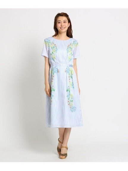 SunaUna フラワープリント ワンピース