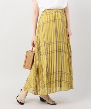 B.C STOCK チェックプリーツスカート