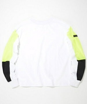 SUPERTHANKS スウィッチングビックロングTシャツ