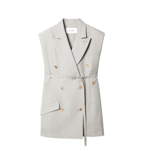 IRENE Selvedgge Line Sleeveless Jacket