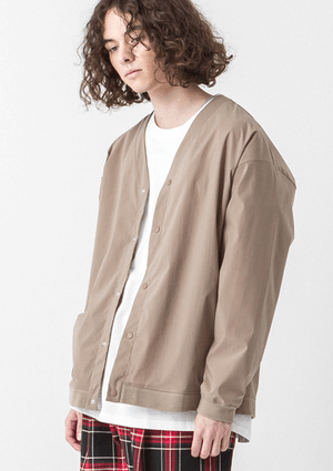 SLICK タスランストレッチタフタカーディガン