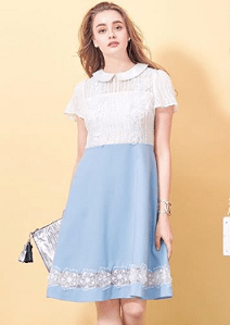 Chesty Flower Lace Onepiece