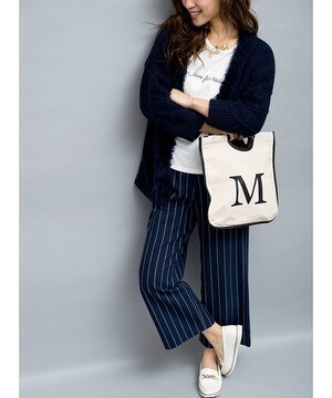 Million Carats ストライプワイドパンツ