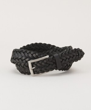 BLACK LABEL CRESTBRIDGE レザーメッシュベルト