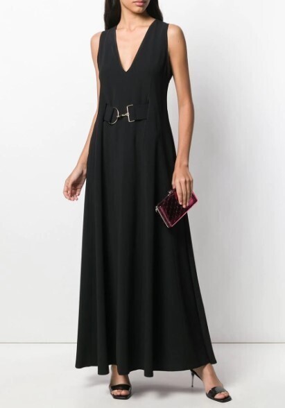 Stella McCartney ベルテッド マキシドレス