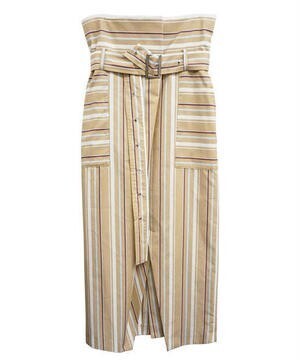 SALT+ MULTI STRIPE SKIRT