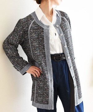 Sawa a la mode 上品をカジュアルに着こなすカーディガン