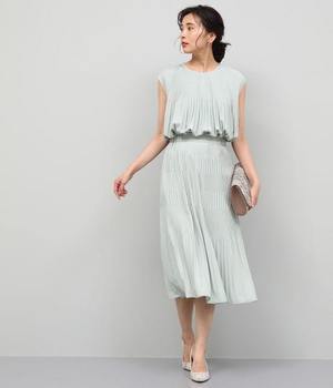 ROPE’ ジョーゼットプリーツセットアップ