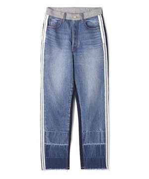 ROSE BUD (CREOLME)LOOSE FIT DENIM PANTS