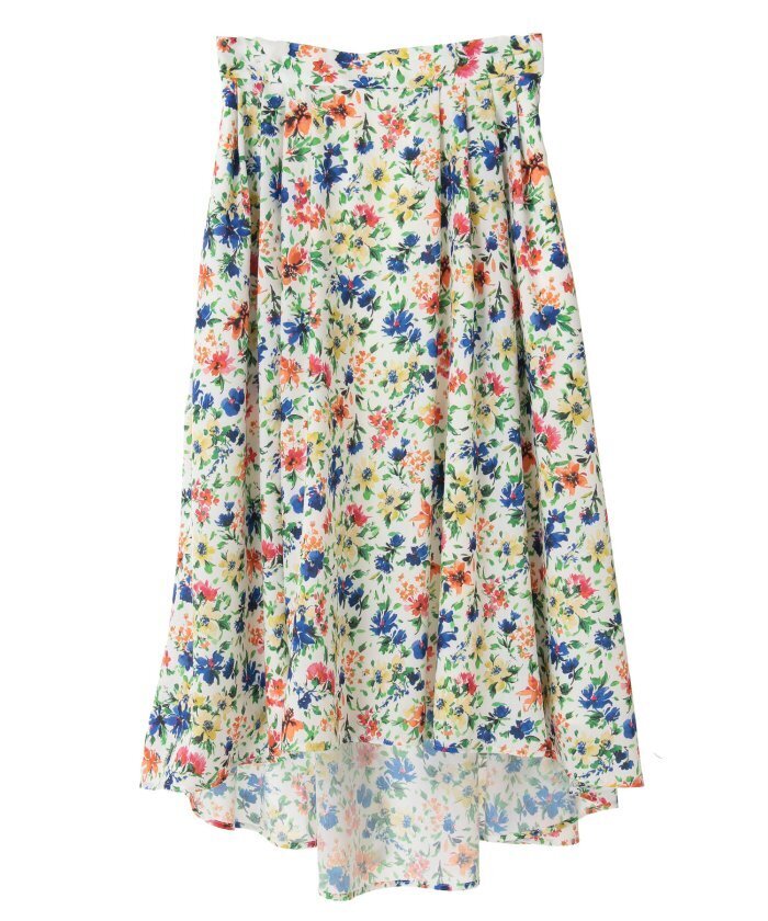 31 Sons de mode フィッシュテール小花柄スカート