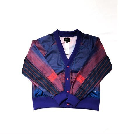elephant TRIBAL fabrics Check cardigan