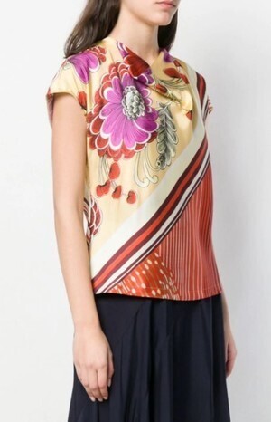 Chloe プリント トップ