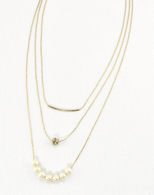 GOLDY 3170039 3WAY3連 細ロングネックレス