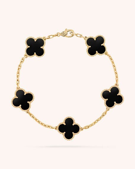 Van Cleef & Arpels Vintage Alhambra bracelet, 5 motifs