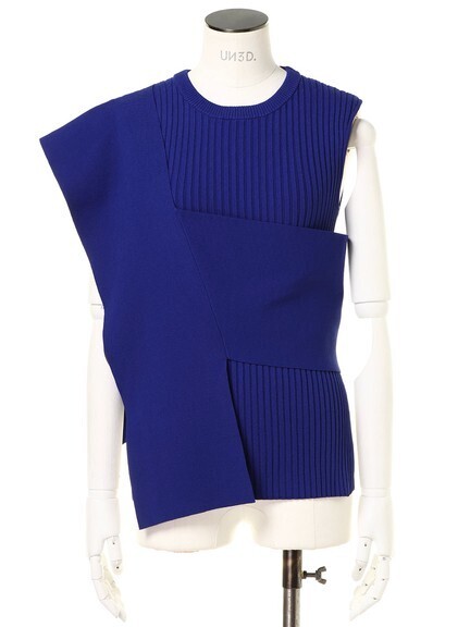 UN3D. COVER SHOULDER KNIT