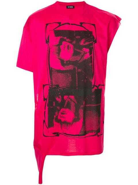 Raf Simons Toyah アシンメトリー Tシャツ