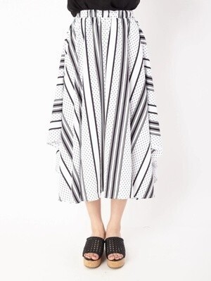 CECIL McBEE ドットXストライプイレヘムSK