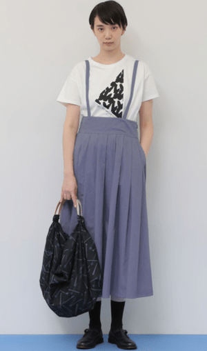 conges payes ADIEU TRISTESSE タックロングスカート